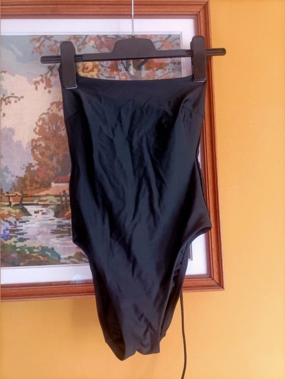 Shade & Shore Black One-Piece Swimsuit
